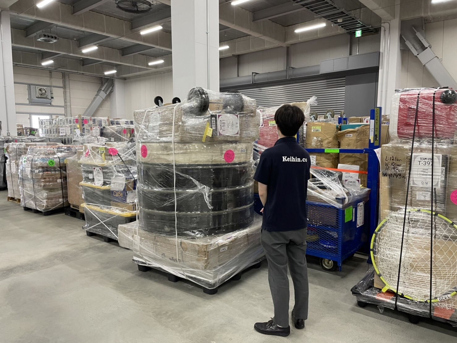 オリンピック、東京、海外の荷物