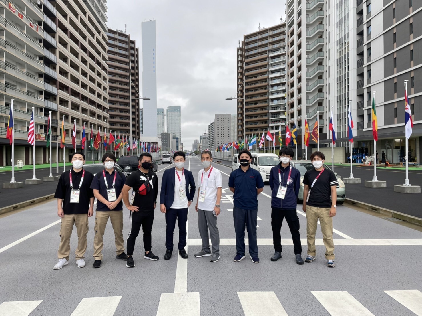 オリンピック、東京、海外の荷物